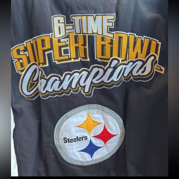 Pittsburg Steelers Vintage Varsity Jacket - Picture 3 of 10
